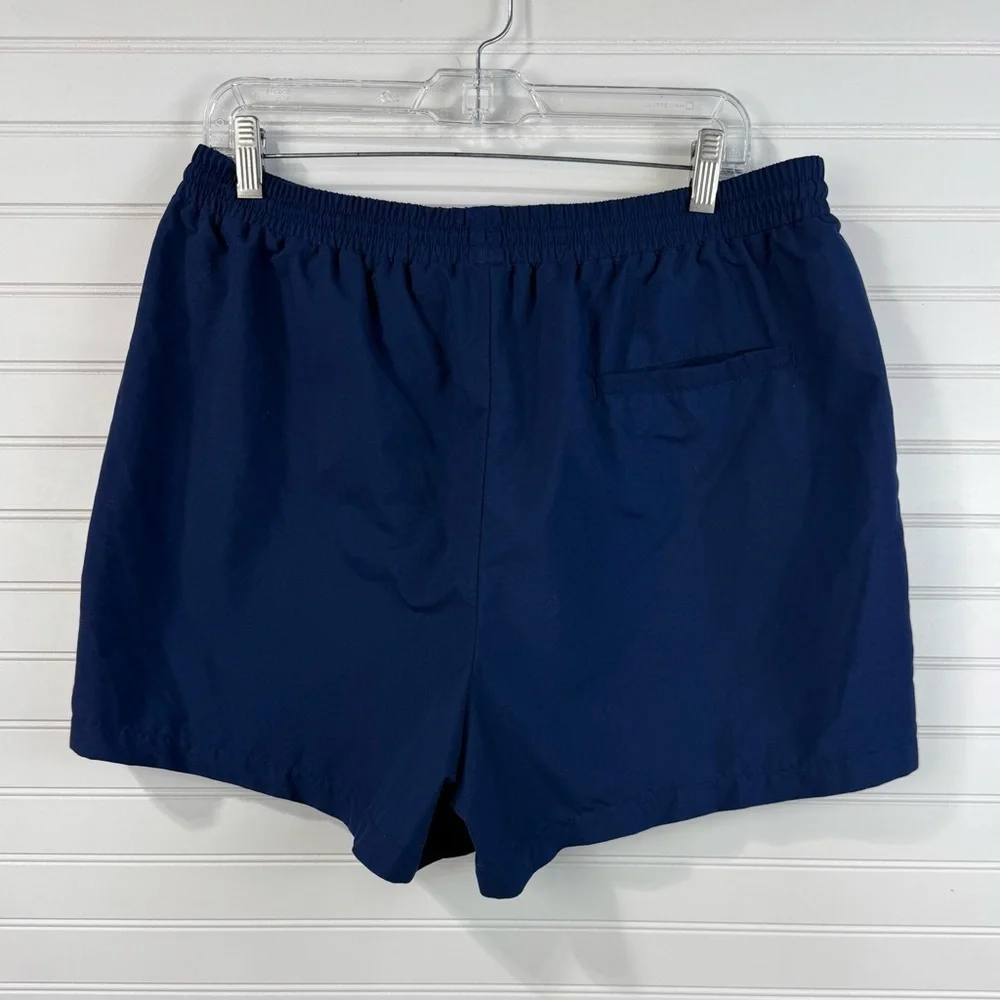 Nike men’s vintage 90’s dark blue navy‎ nylon shorts. Size XL - Picture 2 of 5